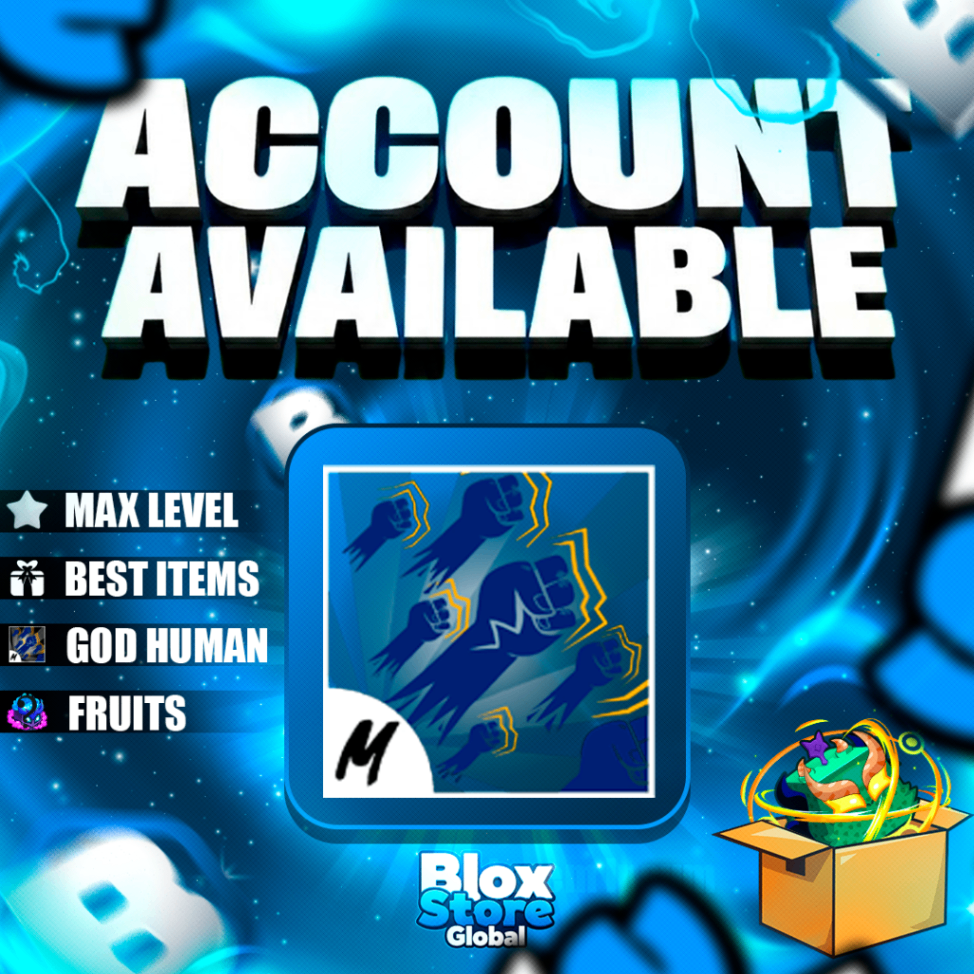⚡ Max Level Account + God Human (Premium)